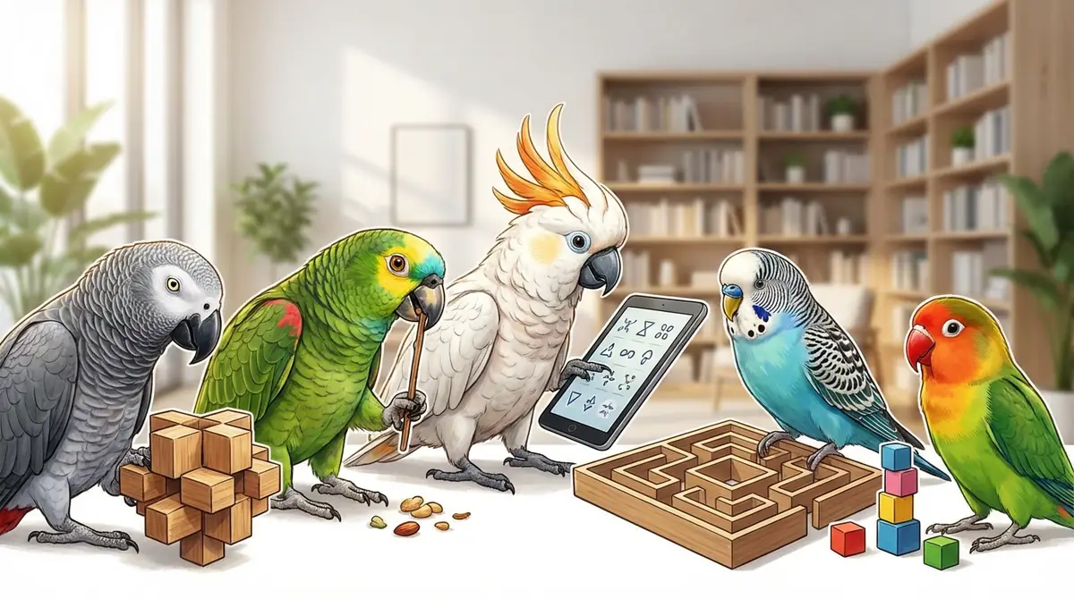 【種類別】インコの知能ランキングTOP5