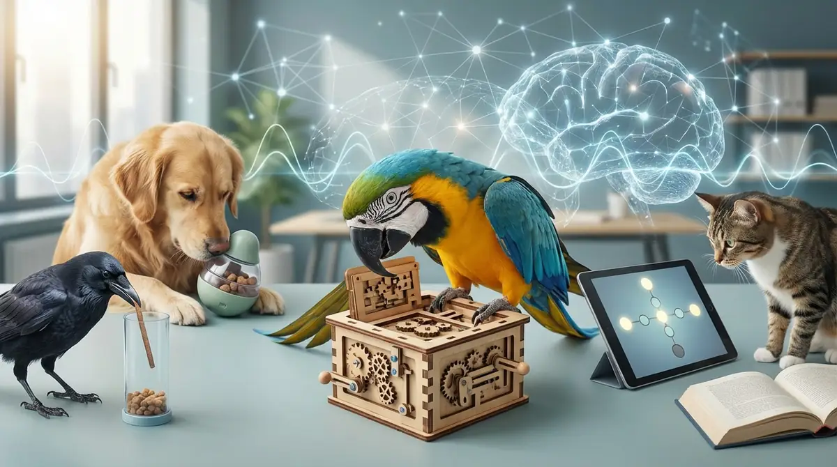 犬・猫・カラスと比較|インコの知能はどのレベル?