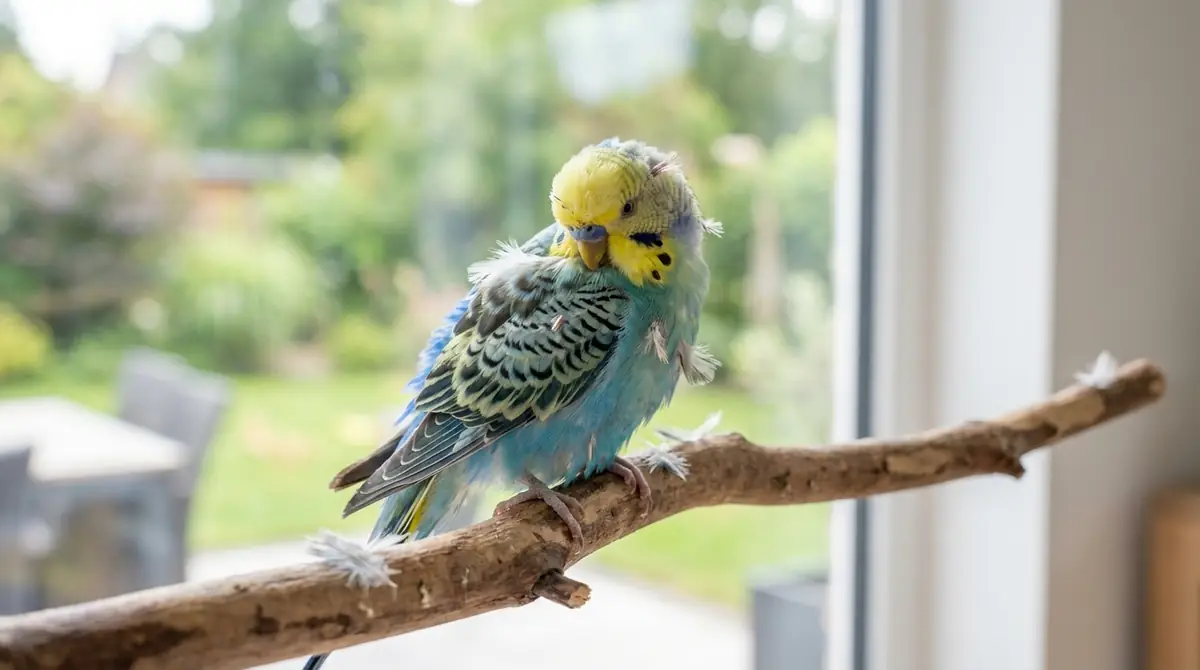 インコの換羽期に元気がない・イライラする理由と対処法