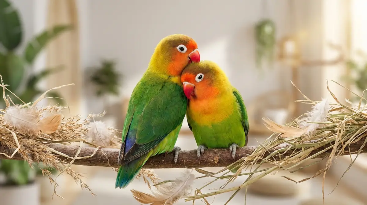 インコの発情期とは?基礎知識と原因を解説