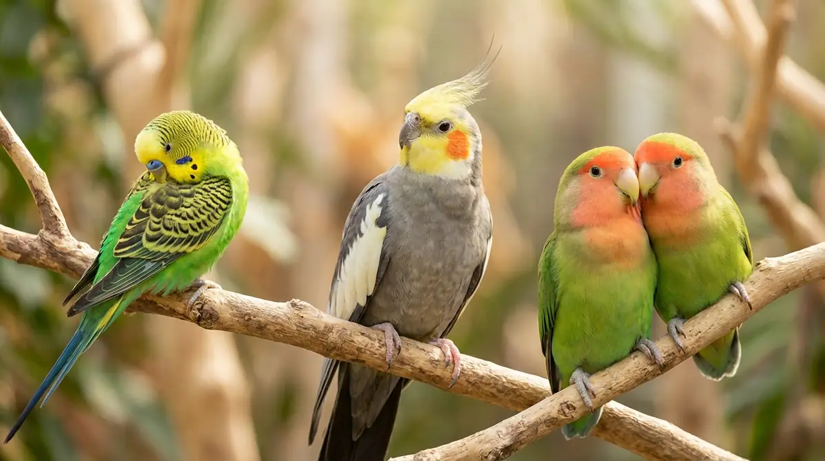 【種類別】セキセイ・オカメ・コザクラの発情期の特徴