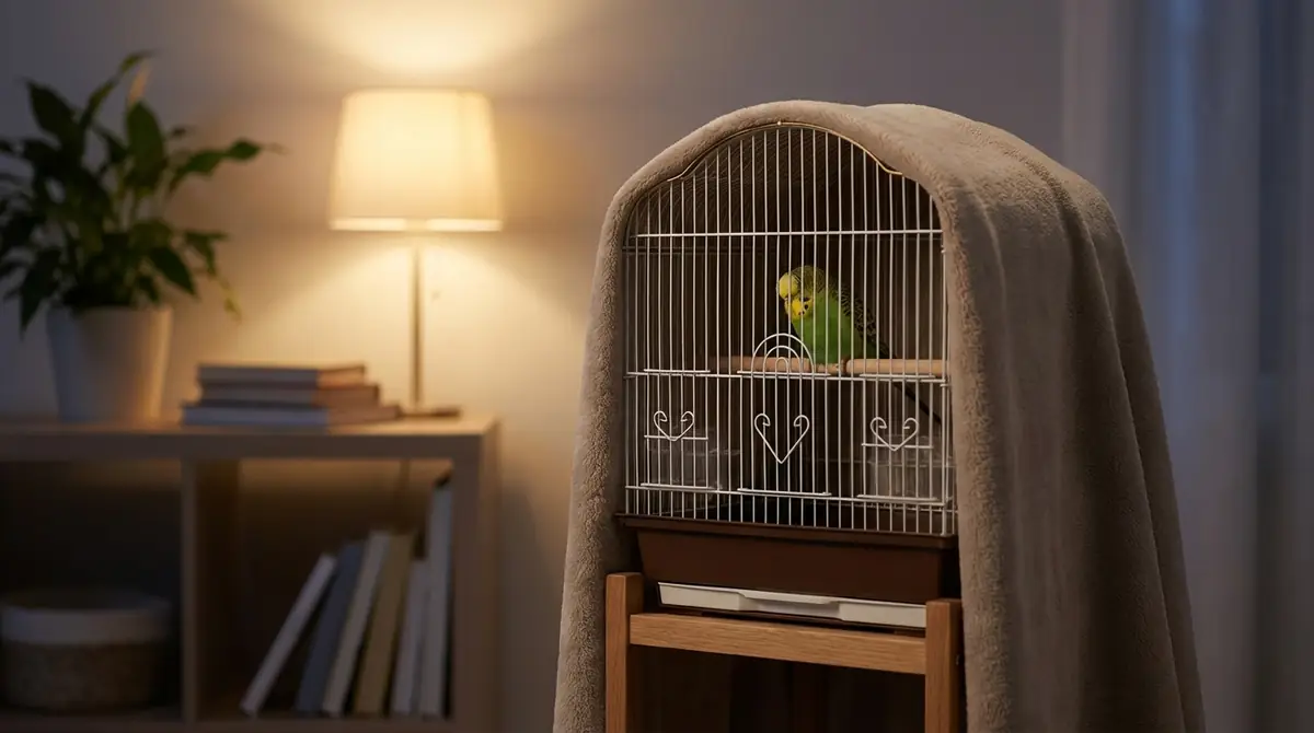 今日からできる!インコの睡眠環境を整える5ステップ