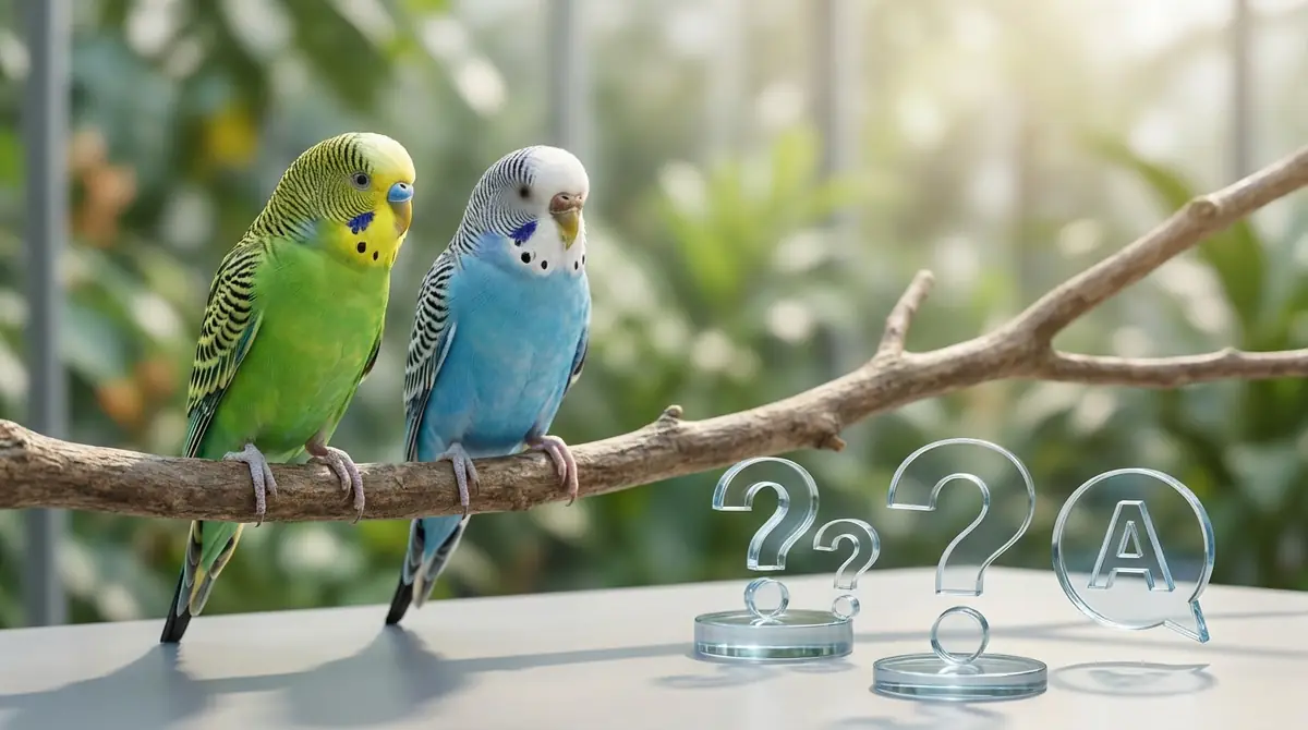 セキセイインコの性別に関するよくある質問