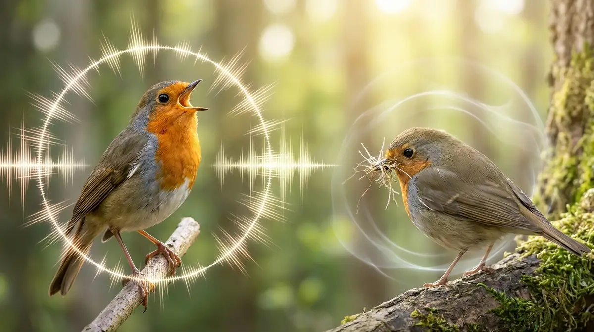 行動・鳴き声でわかるオス・メスの違い