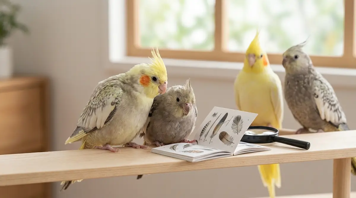 オカメインコの雛・幼鳥の性別はいつからわかる?