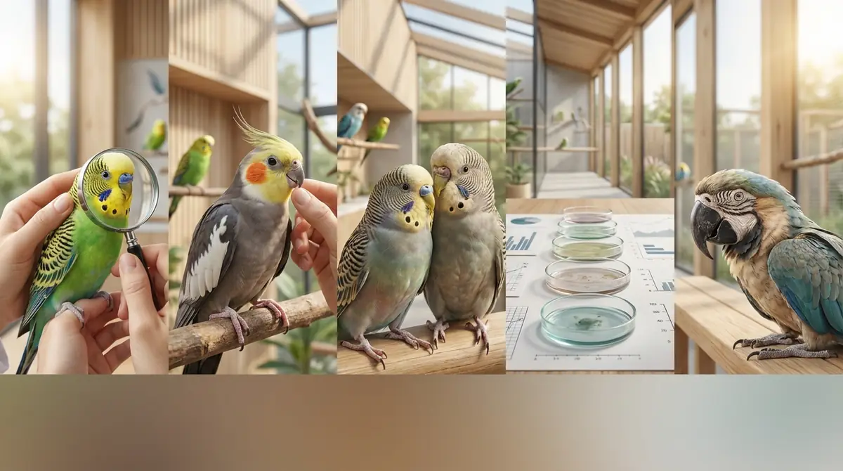 【実践】今すぐできるインコの年齢チェック5ステップ