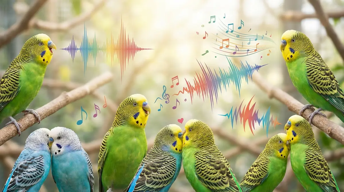 【感情別】セキセイインコの鳴き声の種類15選