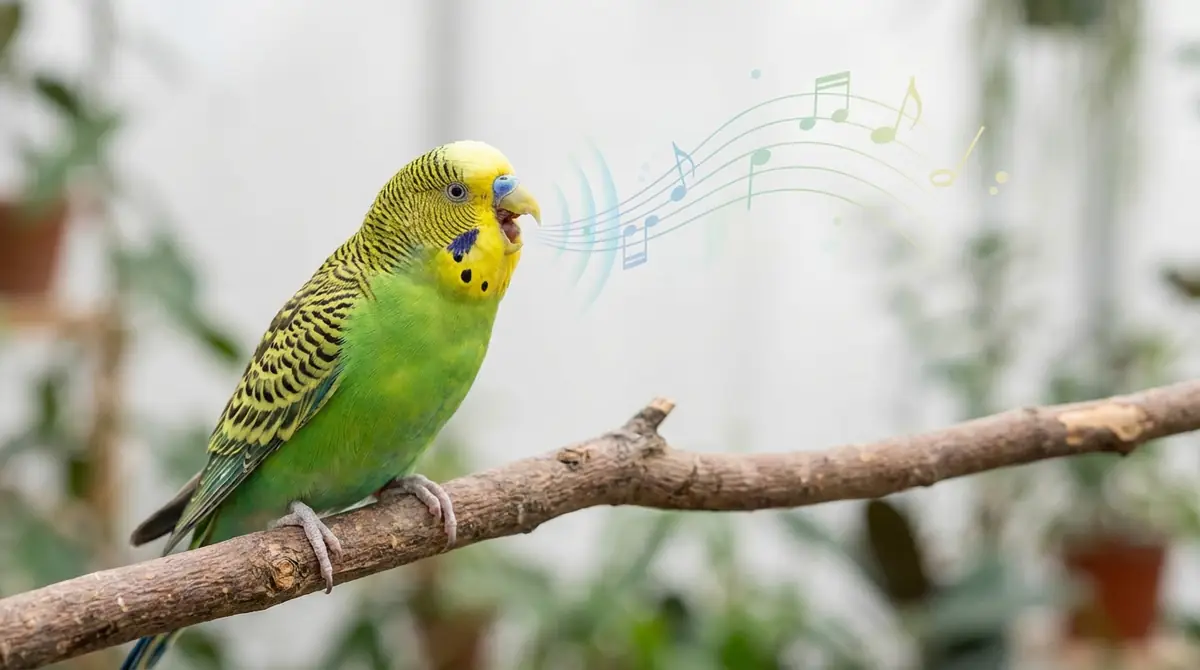 【飼う前に知りたい】セキセイインコの鳴き声事情