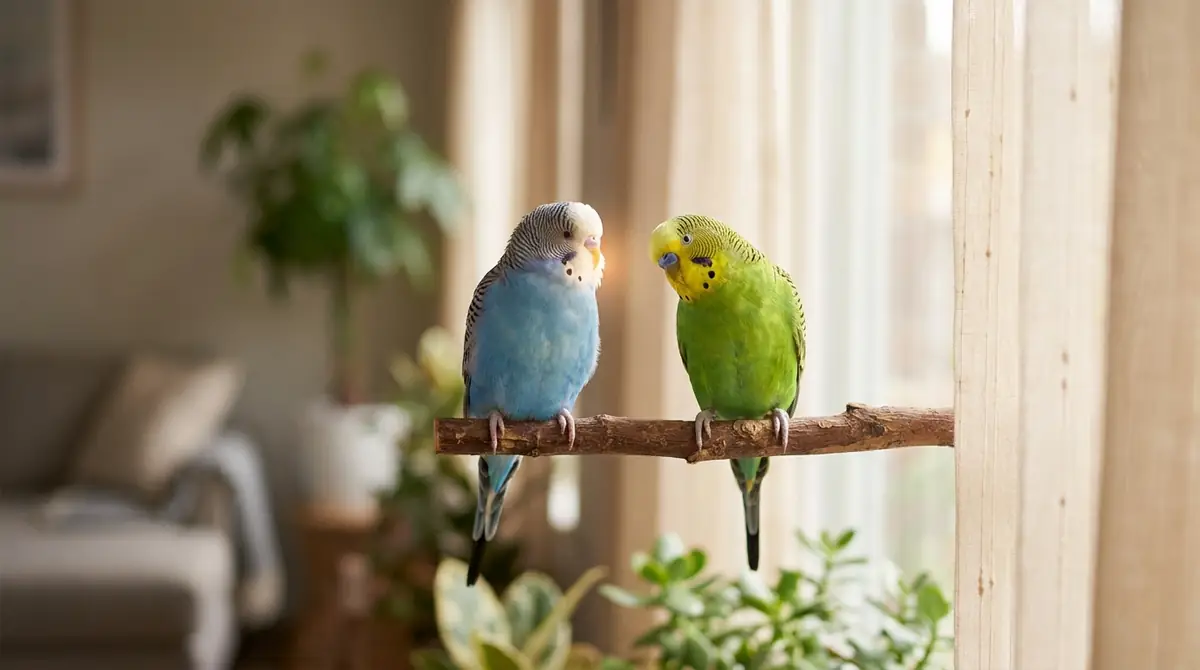 鳴き声と仕草でわかるインコの気持ち