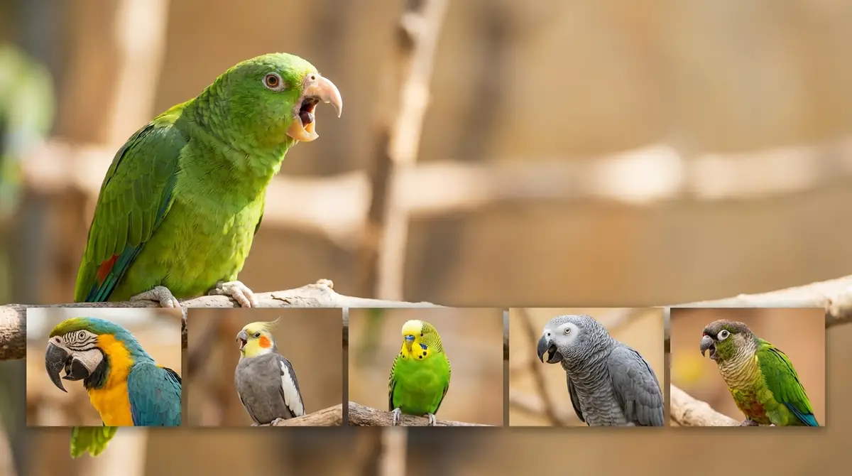 インコがあくびをする5つの理由