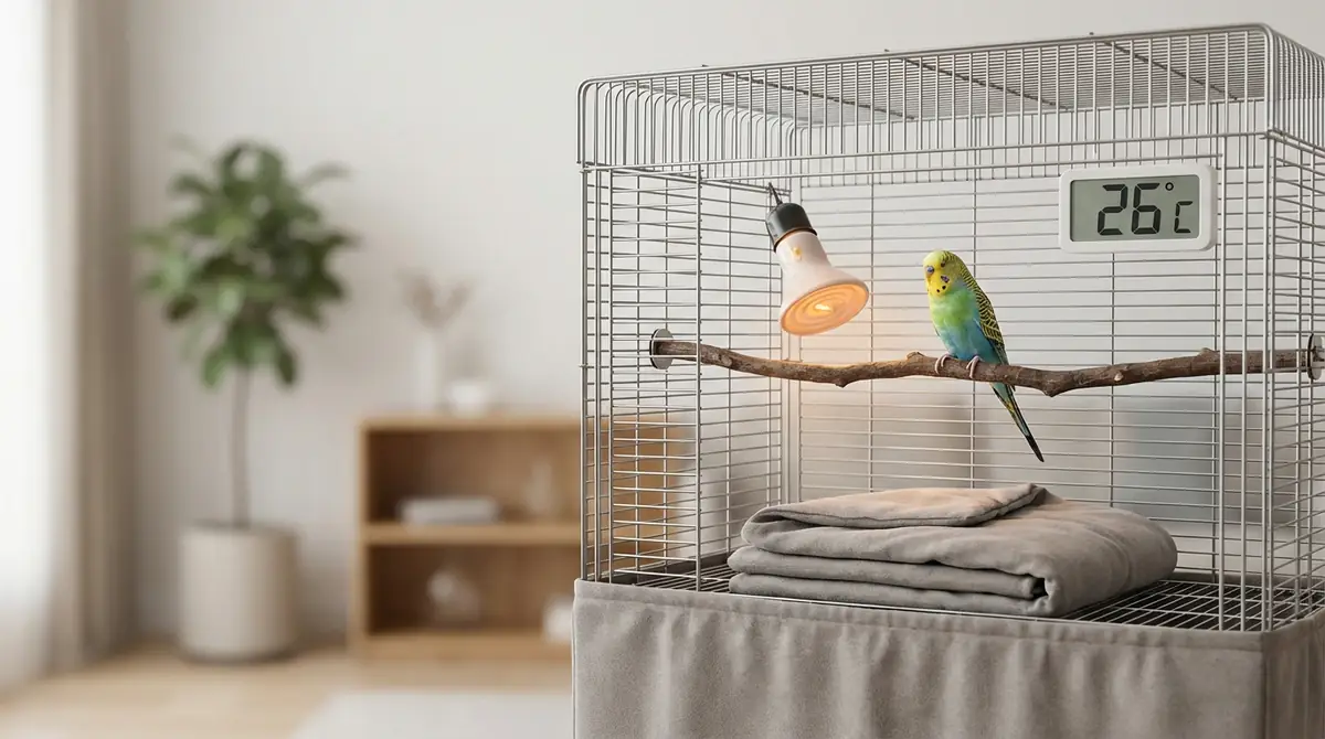 インコの保温対策｜適温の目安と基本グッズ