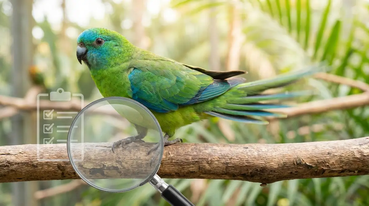 正常？異常？尾を振るインコの状態を見分けるチェックポイント