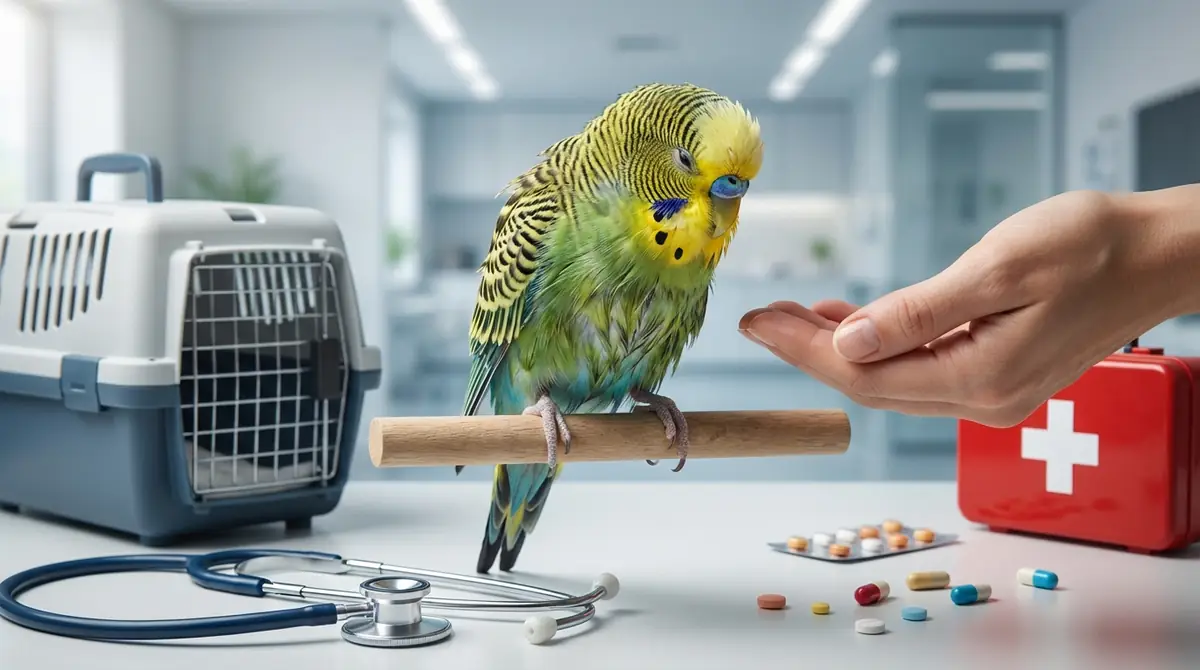 【緊急】今すぐ病院へ！インコの危険な症状5選