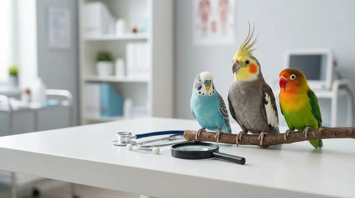 【種類別】セキセイ・オカメ・コザクラインコがかかりやすい病気と症状