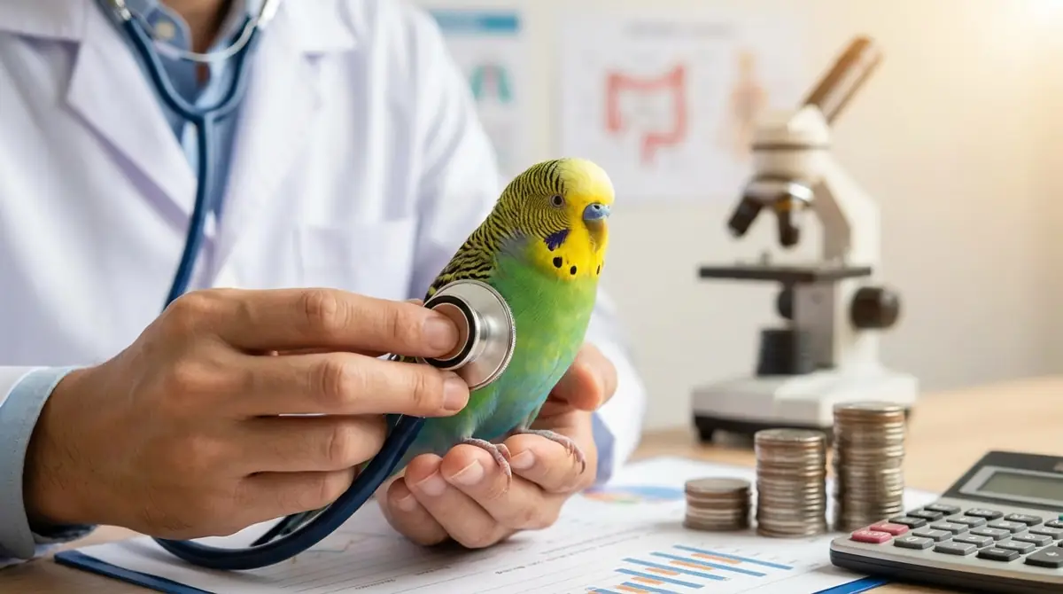インコの病気にかかる診察・治療費の目安