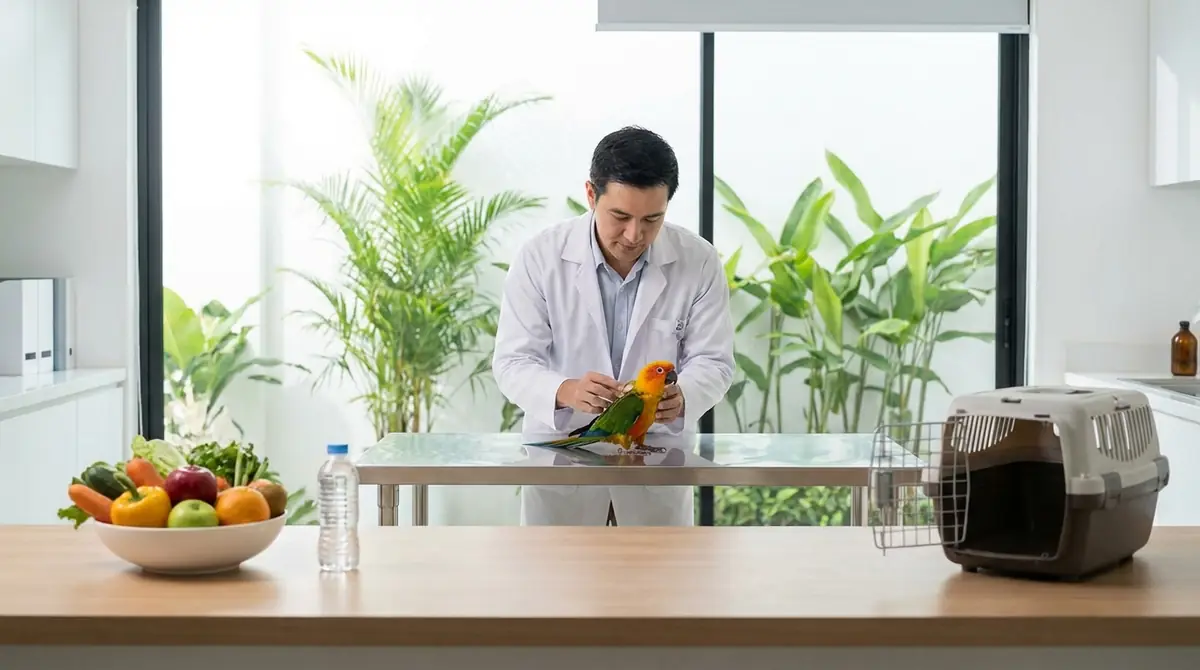 日頃からできるインコの病気予防と健康管理