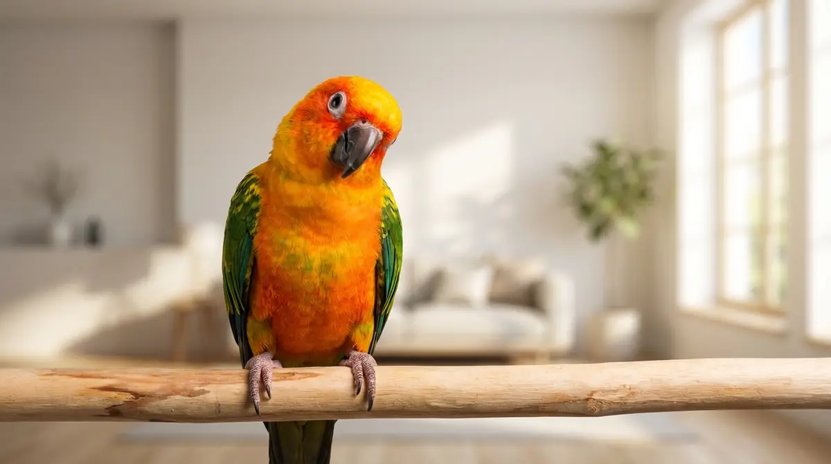 インコが首をかしげるのは正常な行動！3つの理由を30秒で解説