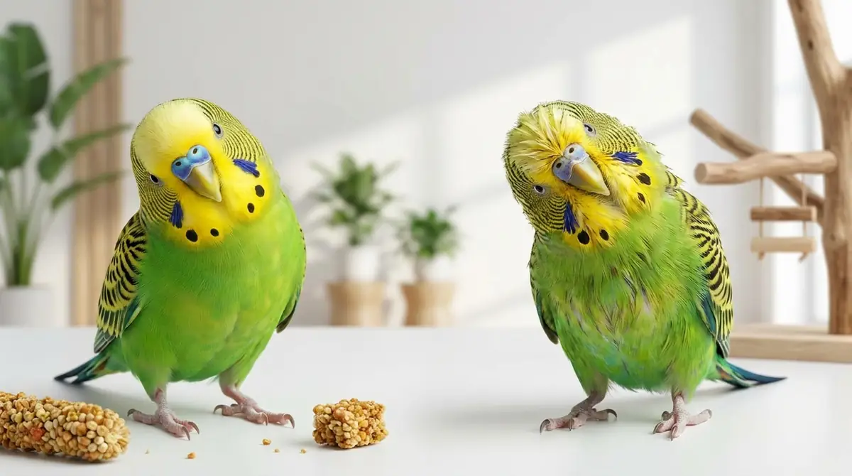 インコの首かしげと病気（斜頸）の見分け方