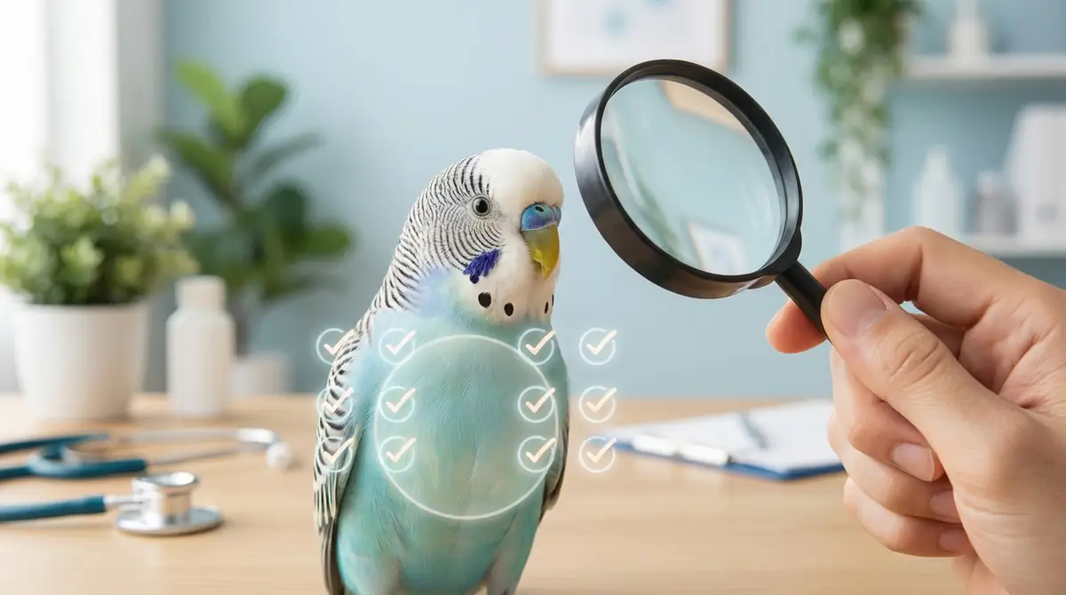 【症状チェックリスト】インコのそのう炎を見分ける10項目