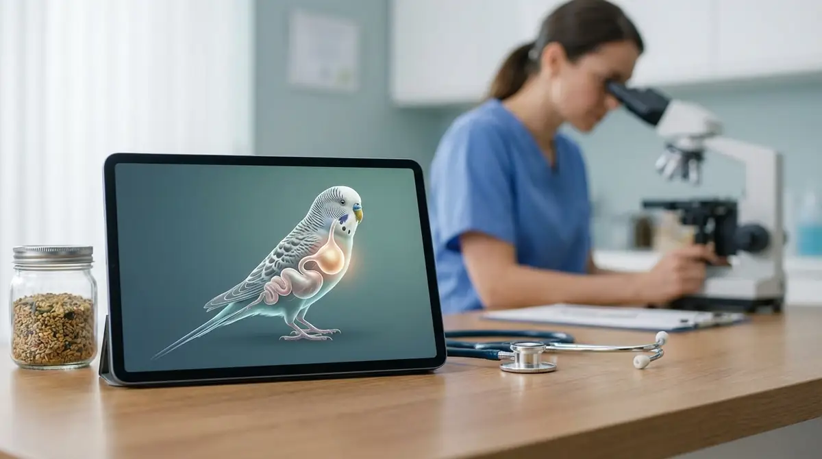 そのう炎とは？インコの命に関わる消化器の病気