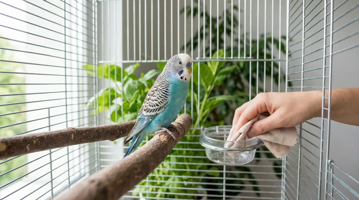 インコの疥癬症を再発させないための予防策